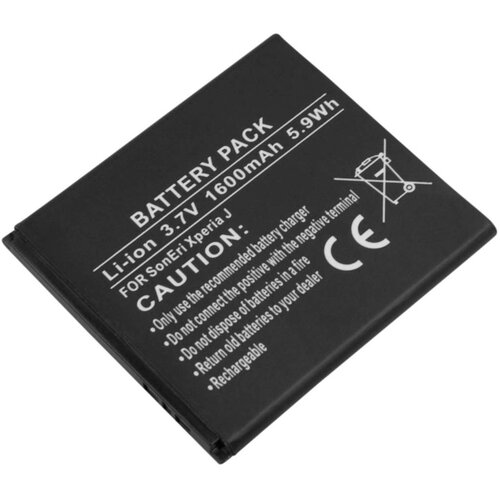 AVIZAR Nadomestna baterija za Sony Xperia J BA900 3,7V 1600mAh Li-ion, Črna, (5000070738) Cene