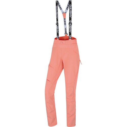 Husky Women&amp;#039;s outdoor pants Kixees L light orange Slike