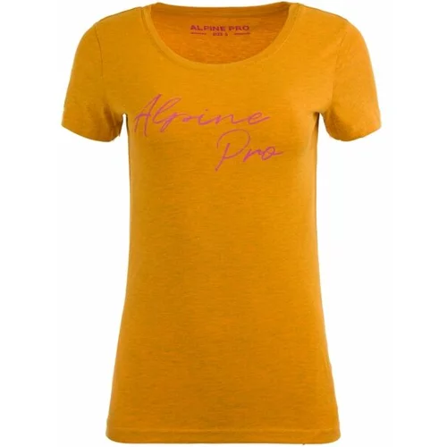 Alpine pro INMANA Ženska majica, žuta, veličina