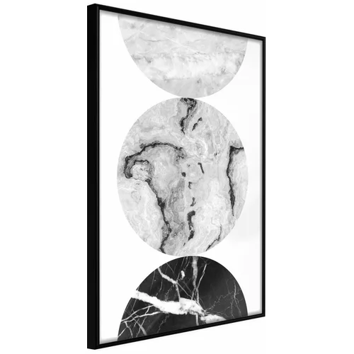  Poster - Three Shades of Marble 40x60