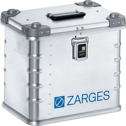 Zarges Aluminijast transportni zaboj, prostornina 27 l, notranje mere DxŠxV 350 x 250 x 310 mm, v robustni izvedbi Cene