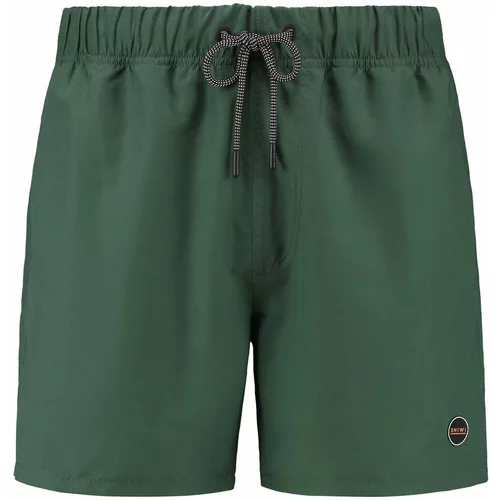 Shiwi Kratke kopalne hlače 'Mike' temno zelena