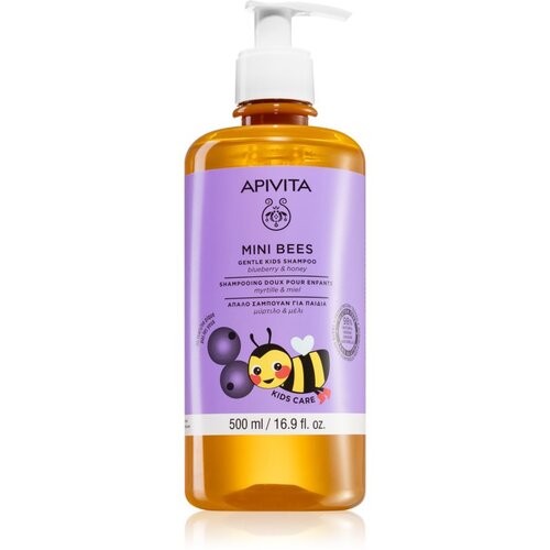 Apivita Kids Mini Bees &amp;scaron;ampon za tanke lase za otroke 500 ml Slike