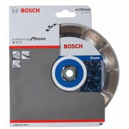 Bosch Diamond Disc 150x22 Seg Stone, (21108582) Cene
