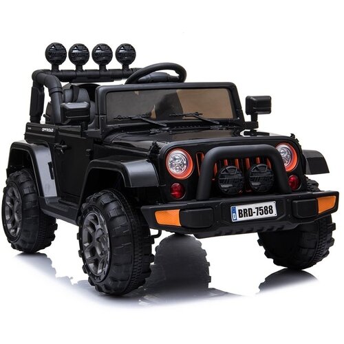 Lean_Toys Avto na akumulator Jeep BRD-7588 črna lea Cene
