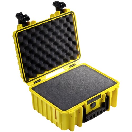 B_W_International B&amp;amp;W Outdoor Case Type 3000 yellow with pre-cut foam insert Slike
