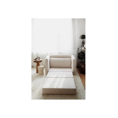 Atelier Del Sofa Fotelja na razvlačenje Nest, 110x77x83 cm, Krem Slike
