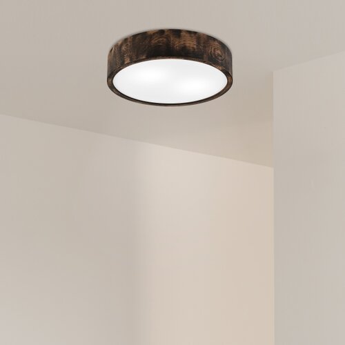  plafonsko svetlo oak smoky 2xE27/15W/230V prečnik 37,5 cm hrast/tamno braon Slike
