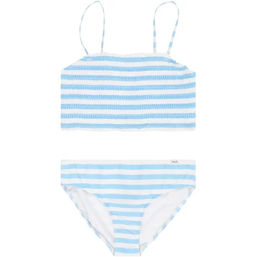 Abercrombie & Fitch Bikini 'JAN' akvamarin / bijela