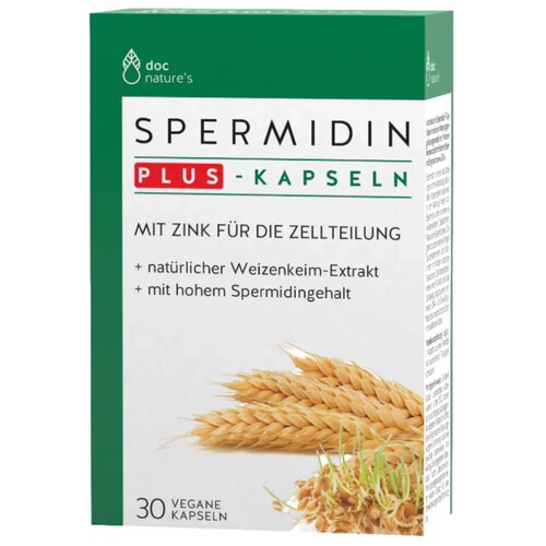 Doc nature&amp;#039;s Spermidin Plus cink - 30 kaps. Slike