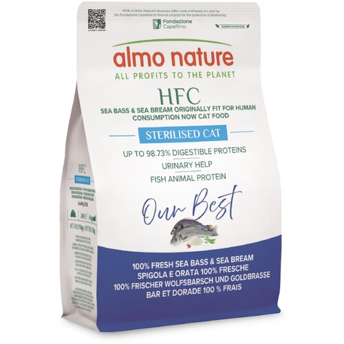 Almo Nature HFC Longevity Sterilized brancin i orada - 300 g Cijene