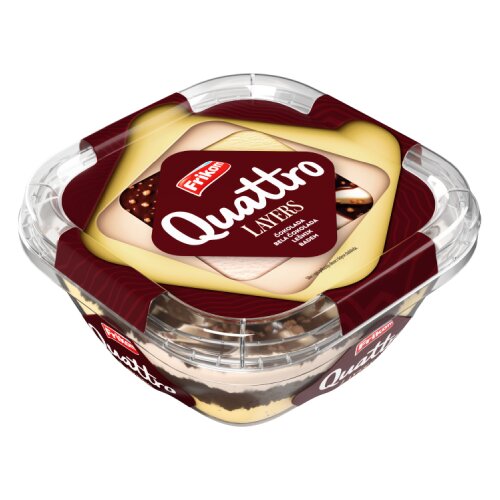 Frikom Sladoled QUATTRO Layers rocky road 800ml Cene