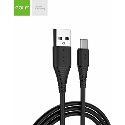 USB kabl na Tip C 1m GOLF GC-64t crni Cene