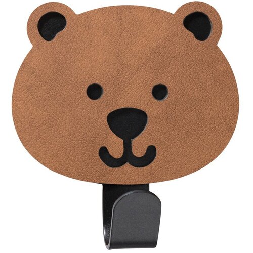LIND DNA Smeđa željezna kuka s postavljanjem bez bu&amp;scaron;enja Bear Nupo &amp;ndash; Slike