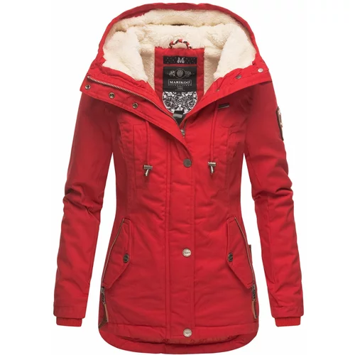 Marikoo Ženska zimska jakna Bikoo, Crvena