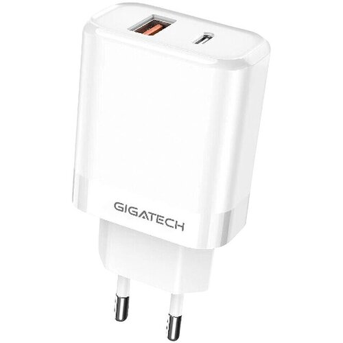  Adapter za hitro polnjenje z USB vhodom NXC251 (Bela, USB-A vtičnica, USB-C vtičnica) Slike