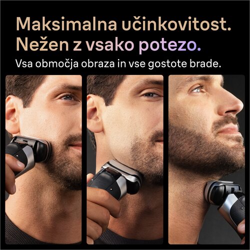 Braun Series 9 Pro+ 9667CC men&amp;#039;s shaver Foil shaver Trimmer Silver Slike