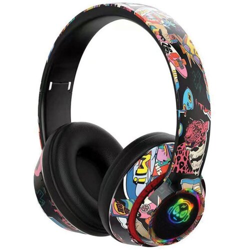 X Wave L750 black bluetooth slu&amp;scaron;alice stereo sa mikrofonom/v5.3/FM/Aux/microSD Slike