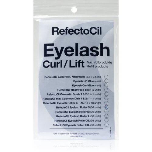 RefectoCil eyelash curl/lift roller s nega za obrvi in trepalnice 36 ks za ženske Cene