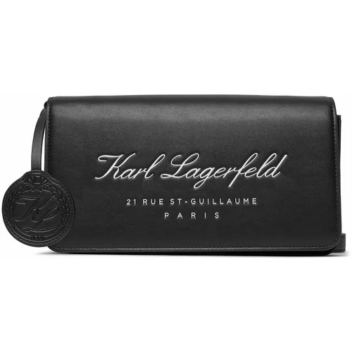 Karl Lagerfeld Ročna torba 235W3120 Black A999