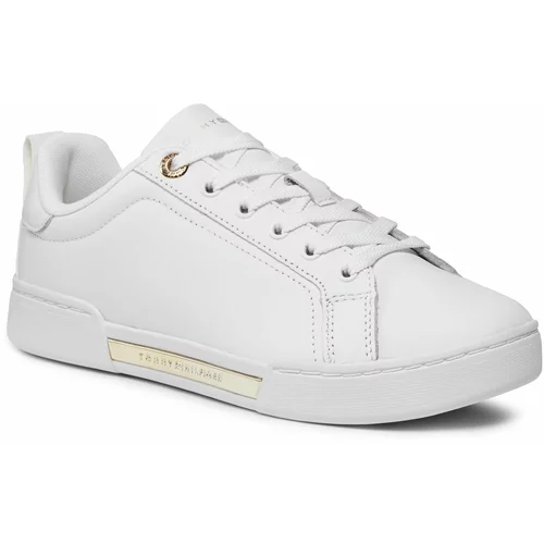 Tommy Hilfiger Superge Chique Court Sneaker FW0FW07634 White YBS