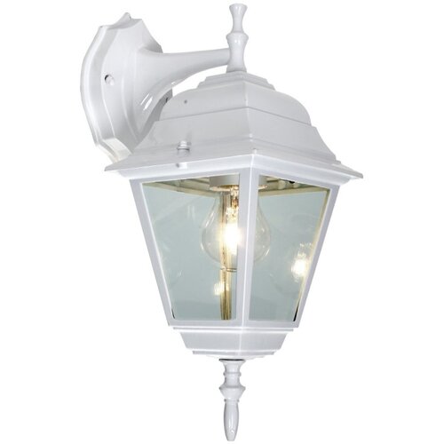 Ferotehna Vanjska zidna svjetiljka Lanterna (60 W, 200 x 150 x 350 mm, Bijele boje, IP44) Slike