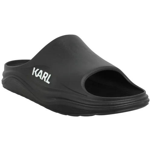 Karl Lagerfeld Sandali & Odprti čevlji Skoona Karl Block Logo Eco Eva Homme Noir Črna