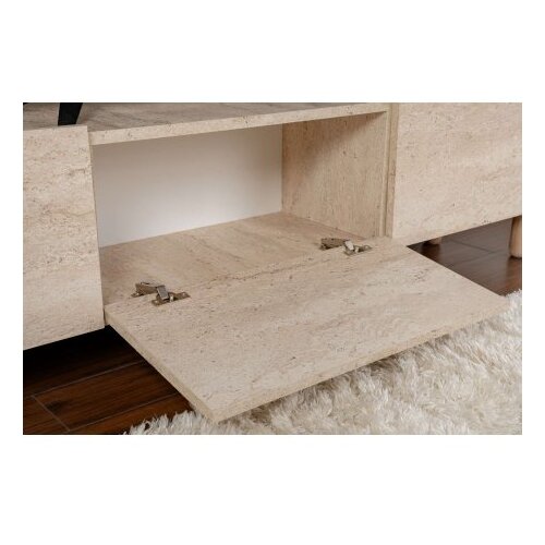 Hanah home Hanah Kućna TV komoda Alvin, 180x42x31,4 cm, Siva Slike
