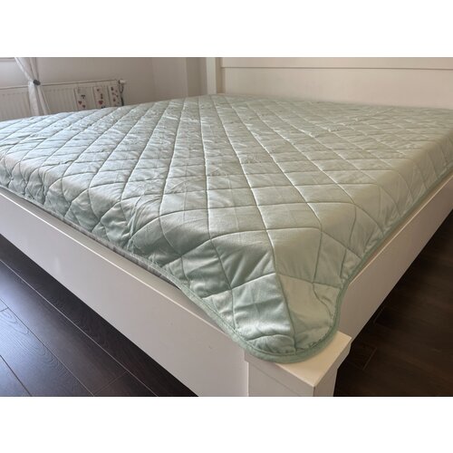  viktorija mekani prekrivač soft cover 200x200cm, svetlozeleni Slike