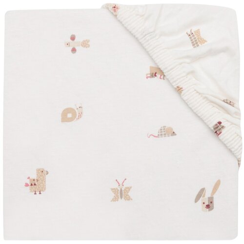 Jollein® plahta za dječji krevetić 60x120 animal friends Cene