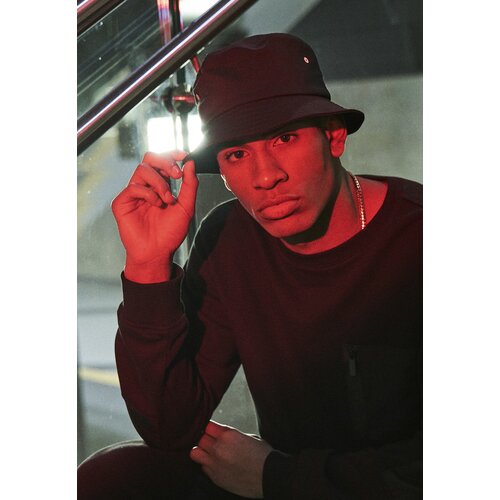 Flexfit Nylon Bucket Hat Black Slike
