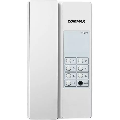 Commax TP-6RC - Intekom. slušni aparat, naslovni domofon, 6 tis.