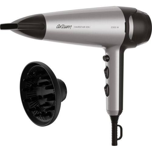 arzum Profesionalni fen za kosu sa jonizacijom Hairstar Ion, 2300W, Sivi Cene