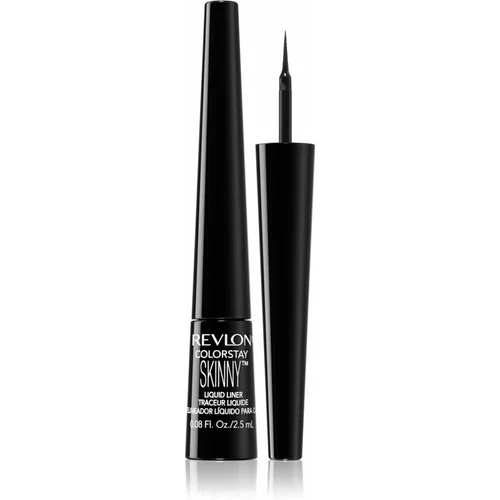 Revlon Cosmetics ColorStay™ Skinny precizni tekući eyeliner nijansa 301 Black Out 2,5 ml