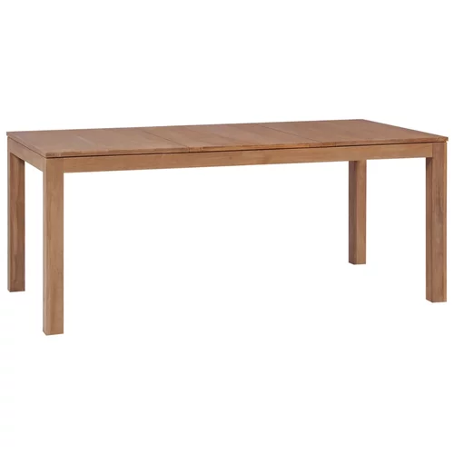  Blagovaonski stol od masivne tikovine 180 x 90 x 76 cm
