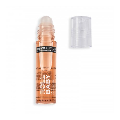 Relove by Revolution olje za ustnice - Roll Baby Lip Oil - Papaya Slike