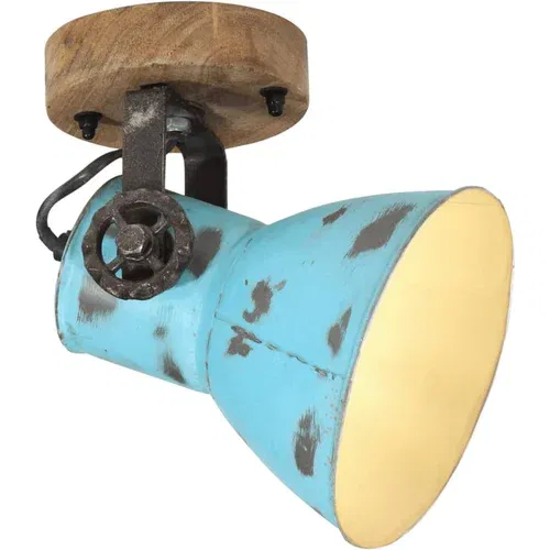 Zidna svjetiljka 25 W pohabano plava 11,5x11,5x25 cm E27