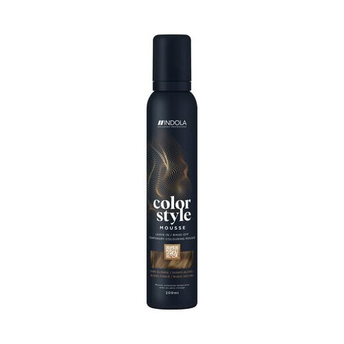Indola Color Style Mousse pjena za toniranje za kosu nijansa Dark Blonde 200 ml Cijene