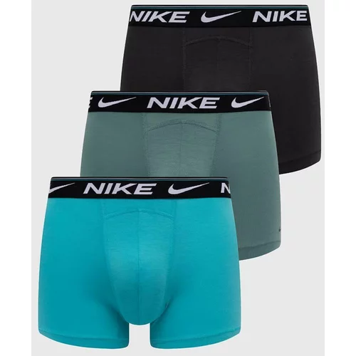 Nike Bokserice 3-pack za muškarce, boja: zelena