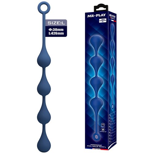  Velike analne kuglice Waterdrop 40cm Cene
