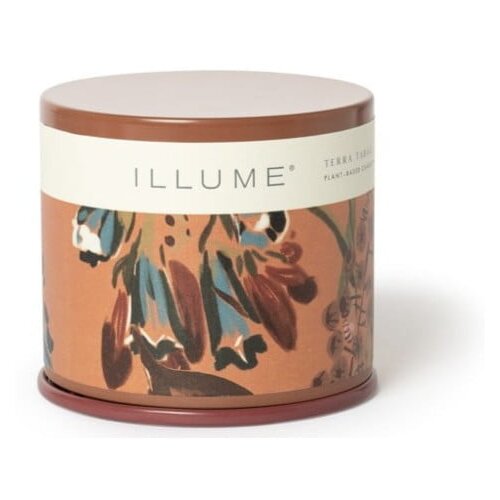 ILLUME x Bloomingville Dišeča sveča čas gorenja 50 h Terra Tabac – Cene