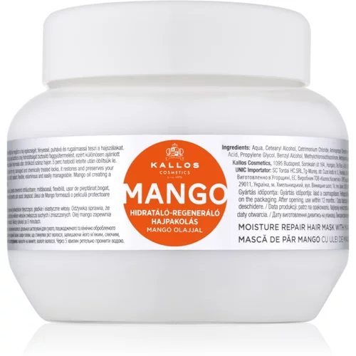 Kallos Cosmetics mango maska za okrepitev las 275 ml