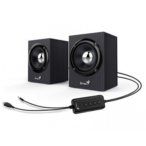 Genius Zvučnici SP-HF385BT, Wood, Black Gray Cene
