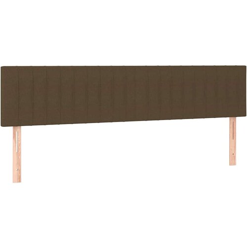  Krevet box spring s madracem tamnosmeđi 120 x 190 cm od tkanine Slike