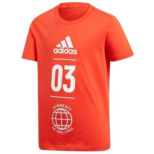 Adidas Majice s kratkimi rokavi JR Sport ID Rdeča Cene