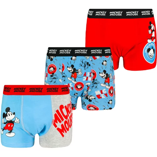 Licensed Boys boxer shorts Mickey Mouse 3P Frogies
