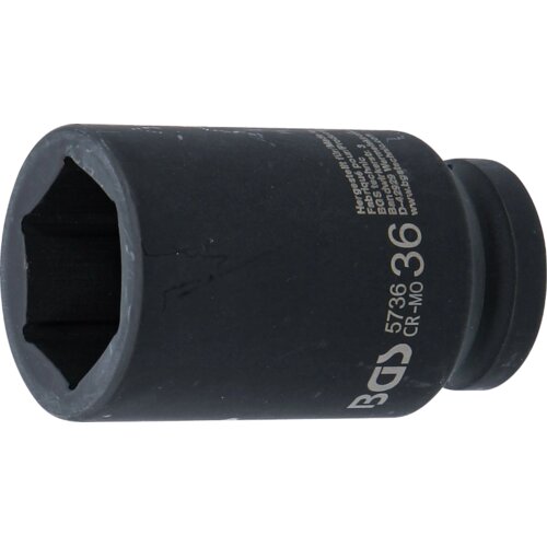 BGS dugi udarni nasadni ključ 3/4" 36 mm, 90 mm 5736 Cijene