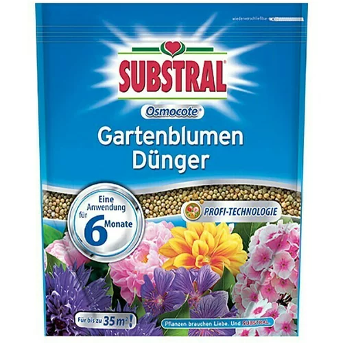 Substral osmocote gnojivo za vrtno cvijeće (1,5 kg, sadržaj je dovoljan za: 35 m²)