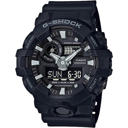 Casio Mu&amp;scaron;ki sat GA-700-1B crni Slike