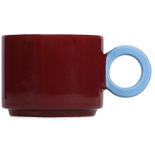 ONA Bordo rdeča skodelica iz kamenine 280 ml Lou &amp;ndash; Slike